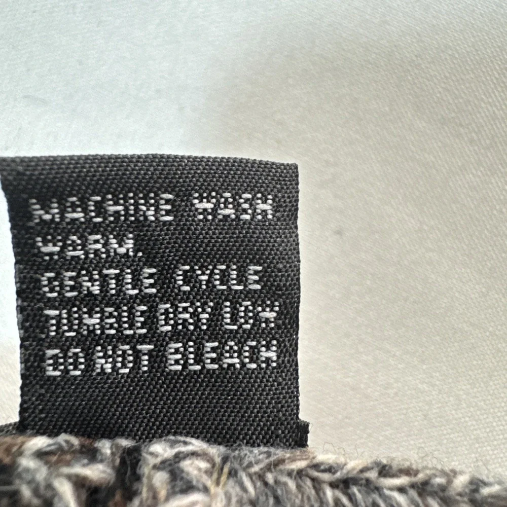 David Taylor‎ Sweater Mens XL Geometric Knit V Neck Grandpacore Grunge Retro Vtg